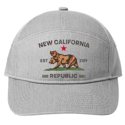 New California Republic 7-Panel Snapback Hat