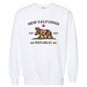 New California Republic Garment-Dyed Sweatshirt