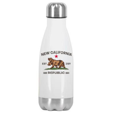 New California Republic Stainless Steel Insulated Water Bottle