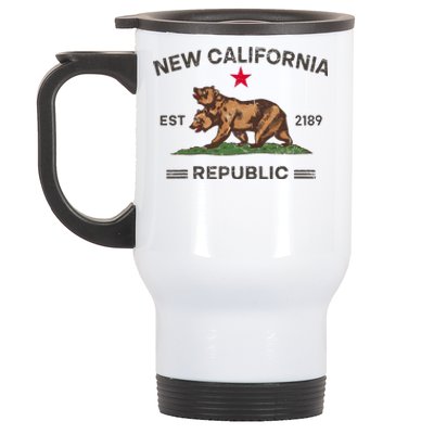 New California Republic Stainless Steel Travel Mug