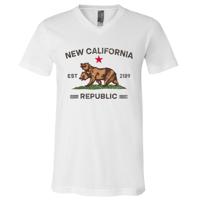 New California Republic Ncr V-Neck T-Shirt