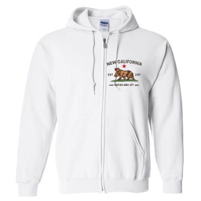 New California Republic Ncr Full Zip Hoodie