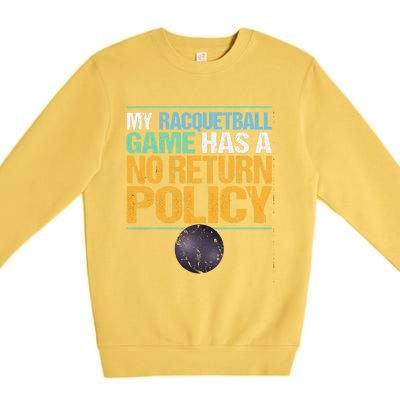 Net Coach Racquets Ball Tennis Player Tennis Premium Crewneck Sweatshirt