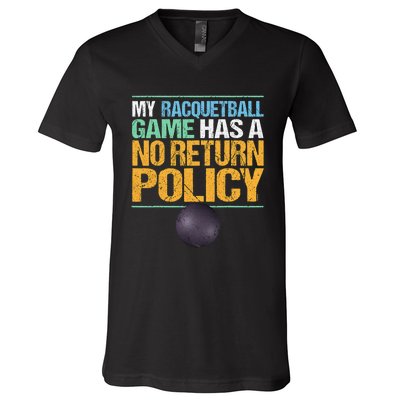 Net Coach Racquets Ball Tennis Player Tennis V-Neck T-Shirt