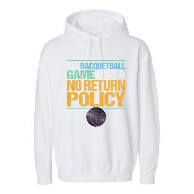 Net Coach Racquets Ball Tennis Player Tennis Garment-Dyed Fleece Hoodie