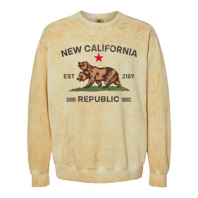 New California Republic Ncr Colorblast Crewneck Sweatshirt