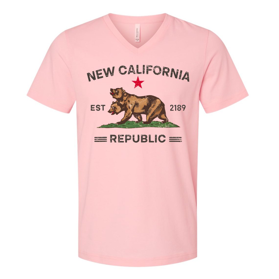 New California Republic Ncr V-Neck T-Shirt