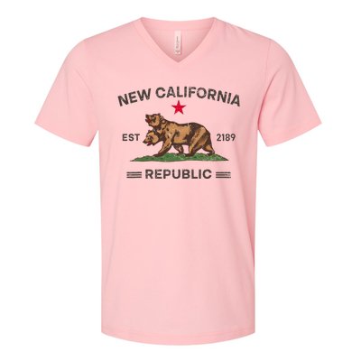 New California Republic Ncr V-Neck T-Shirt