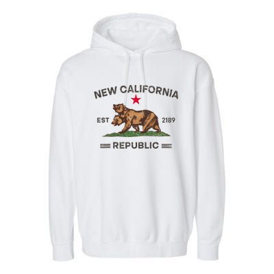 New California Republic Ncr Garment-Dyed Fleece Hoodie