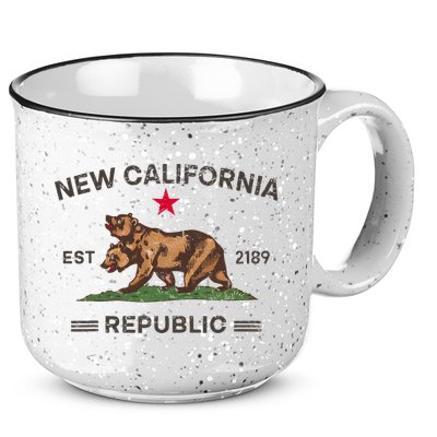New California Republic Ncr 15oz Campfire Ceramic Mug