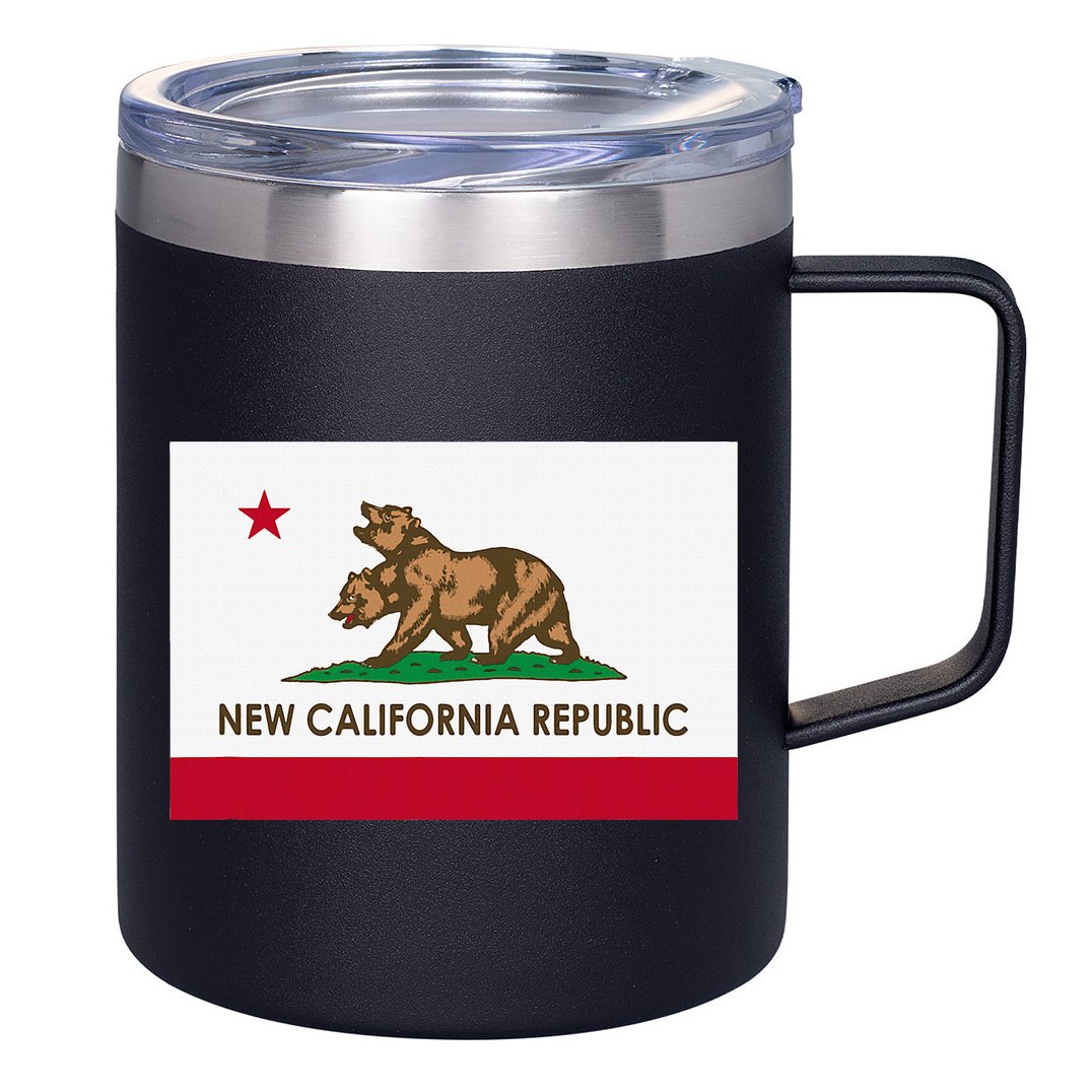 New California Republic 12oz Stainless Steel Coffee Mug