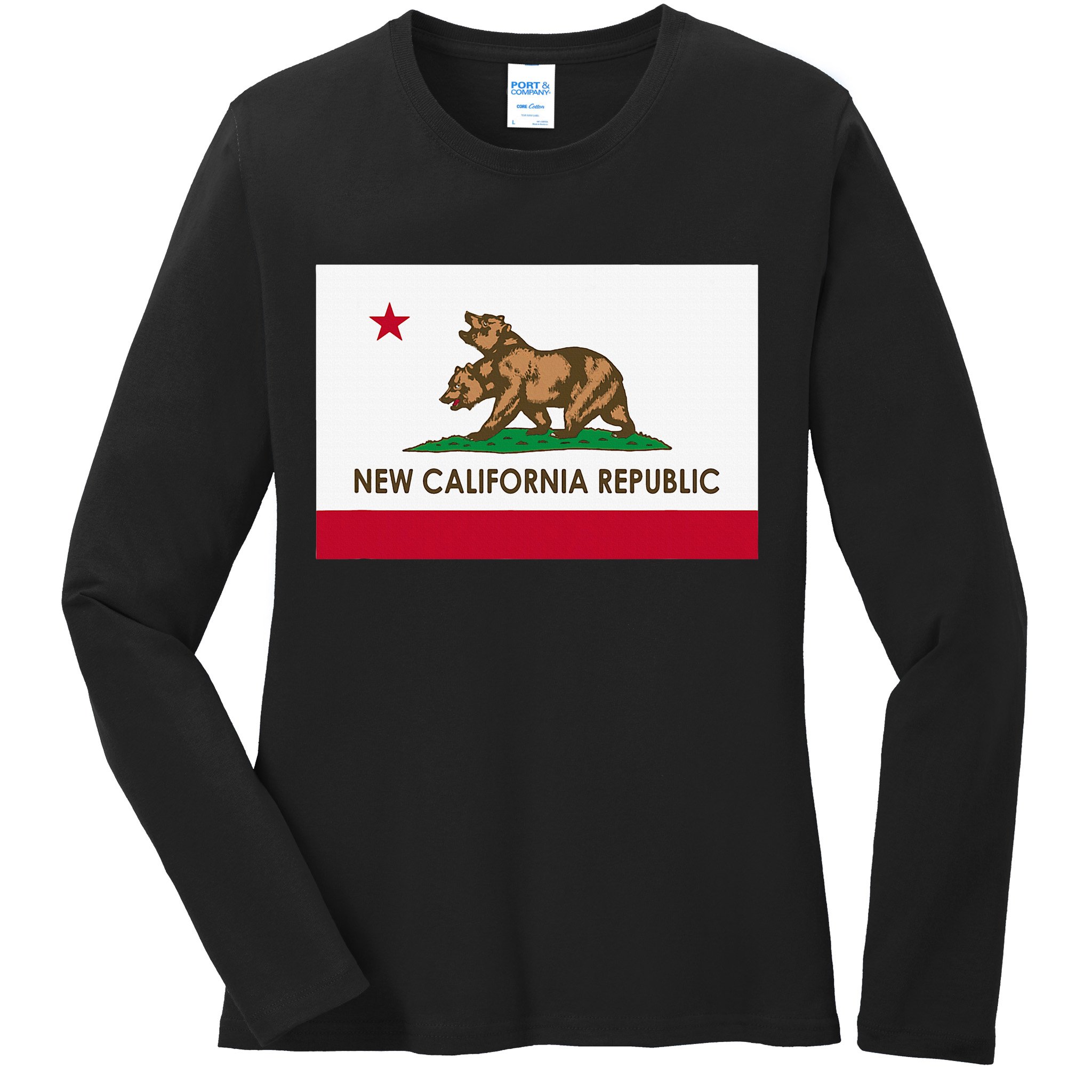 New California Republic Ladies Long Sleeve Shirt