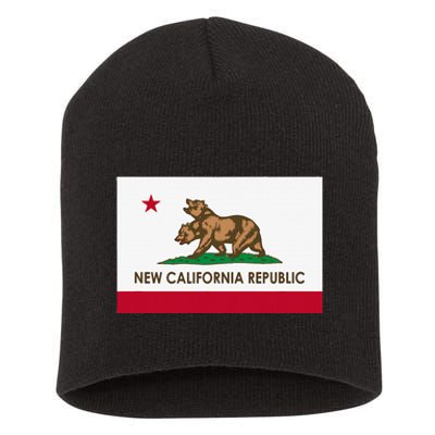 New California Republic Short Acrylic Beanie