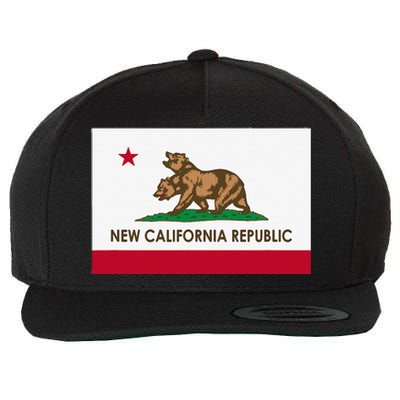 New California Republic Wool Snapback Cap