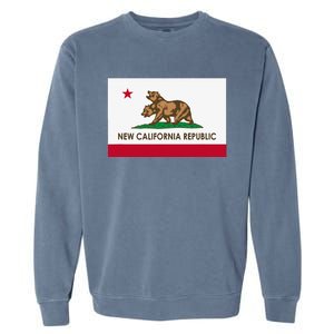 New California Republic Garment-Dyed Sweatshirt