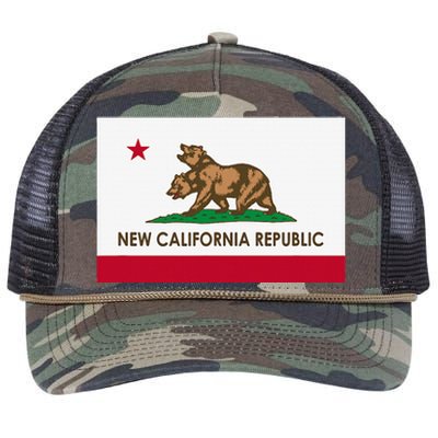 New California Republic Retro Rope Trucker Hat Cap