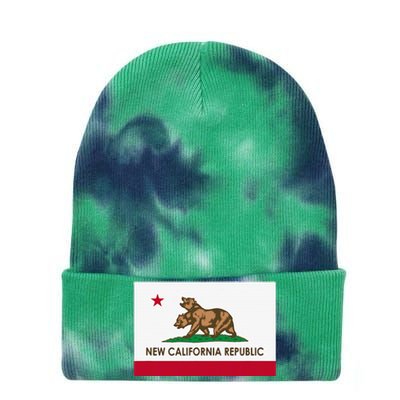 New California Republic Tie Dye 12in Knit Beanie