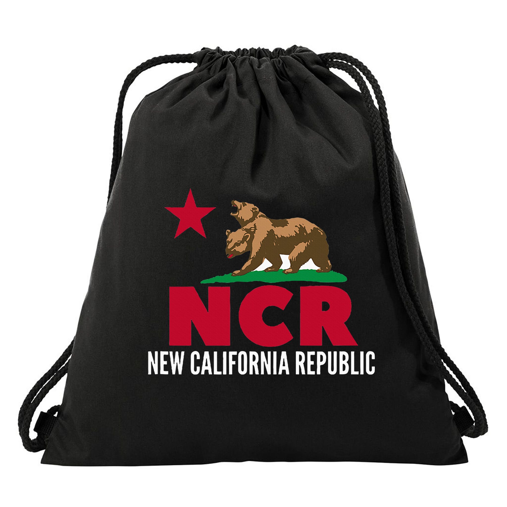 New California Republic NCR Liberty Drawstring Bag