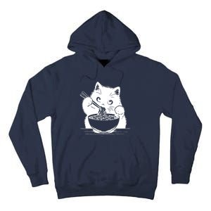 Noodle Cat Ramen Cat Tall Hoodie