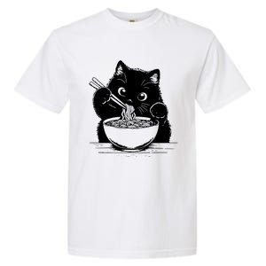 Noodle Cat Ramen Cat Garment-Dyed Heavyweight T-Shirt