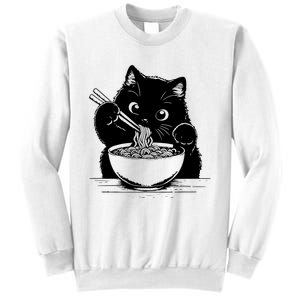 Noodle Cat Ramen Cat Sweatshirt