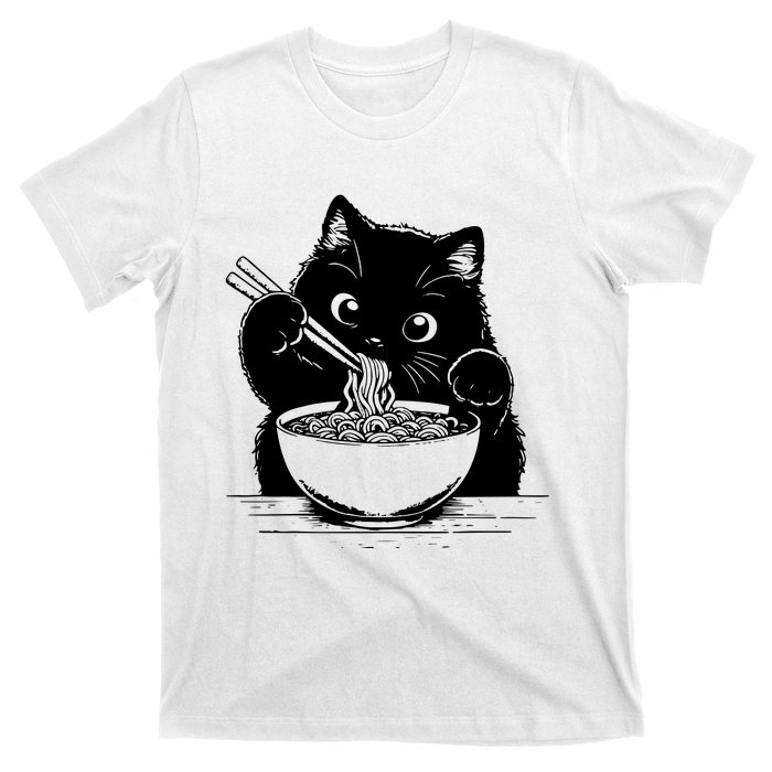 Noodle Cat Ramen Cat T-Shirt