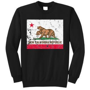 New California Republic Ncr Flag State Distressed Sweatshirt