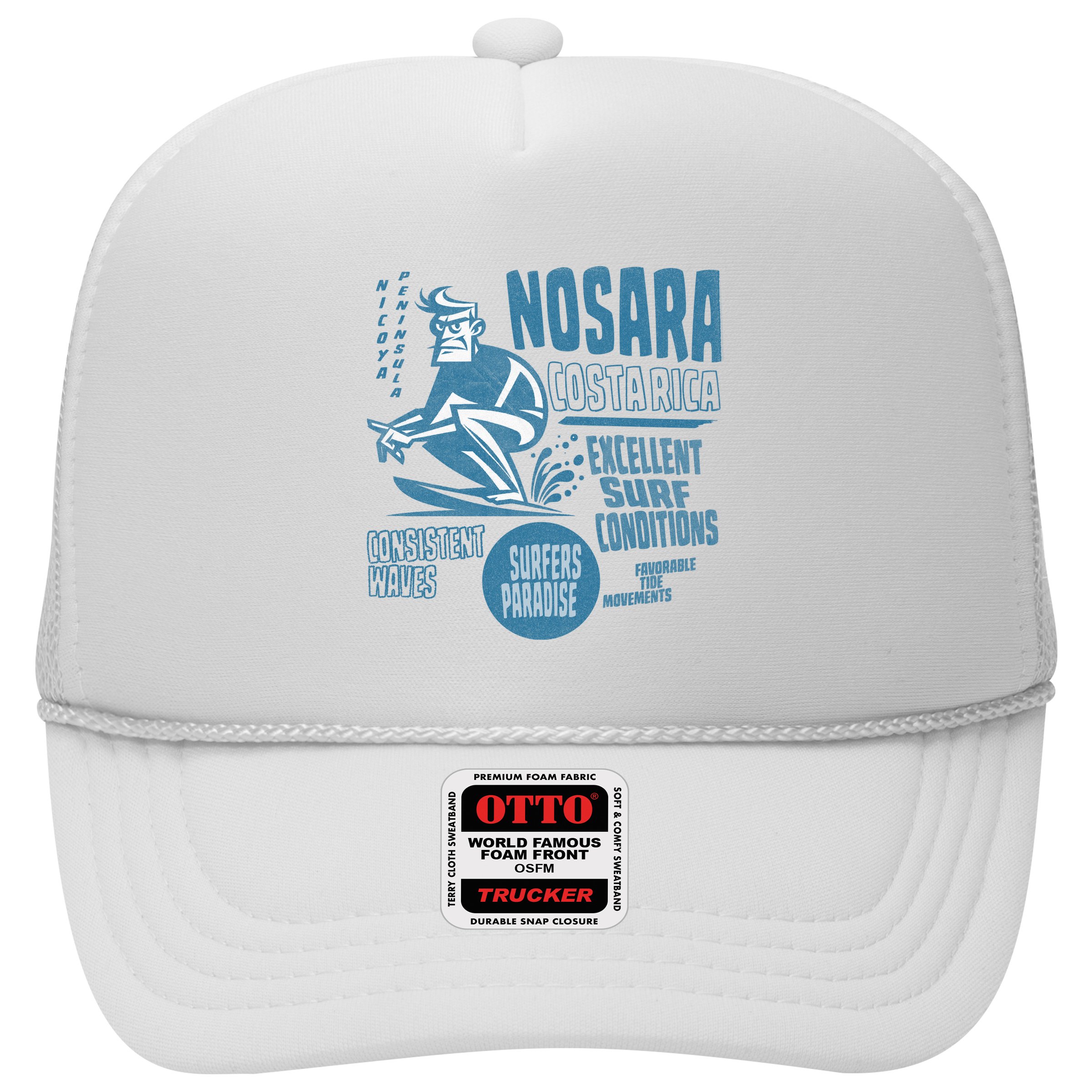 Nosara Costa Rica Sufing Vintage Hat