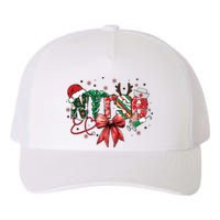 Nurse Christmas Retro Nurse Merry Christmas Yupoong Adult 5-Panel Trucker Hat