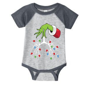 Nurse Christmas Respiratory Therapist Infant Baby Jersey Bodysuit