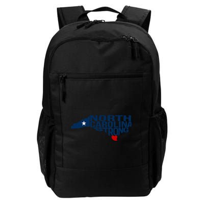 North Carolina Strong With Nc State And Love North Carolina Backpack