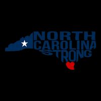 North Carolina Strong With Nc State And Love North Carolina Zip Tote Bag