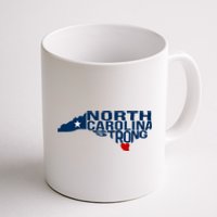 North Carolina Strong With Nc State And Love North Carolina Coffee Mug