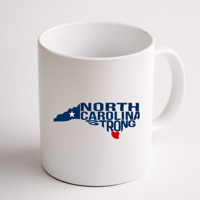 North Carolina Strong With Nc State And Love North Carolina Coffee Mug