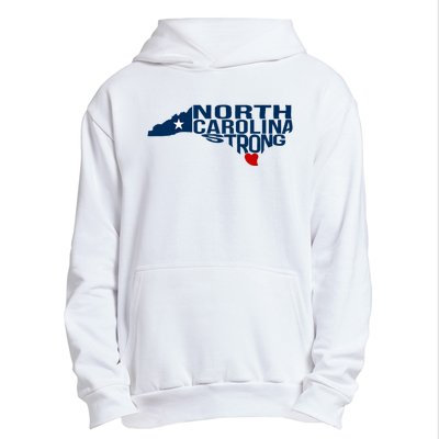 North Carolina Strong With Nc State And Love North Carolina Urban Pullover Hoodie