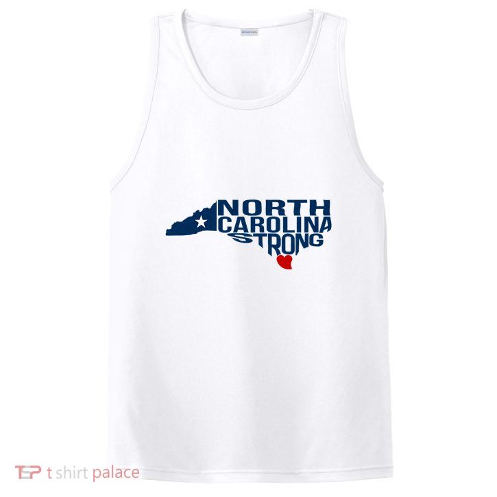 North Carolina Strong With Nc State And Love North Carolina PosiCharge Competitor Tank