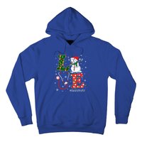 Nursing Christmas Santa Reindeer Love Radiology Nurse Life Cute Gift Hoodie