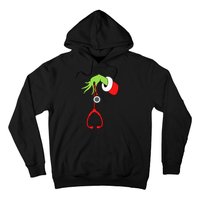 Nurse Christmas Stethoscope Nurses Pajamas PJs Hoodie