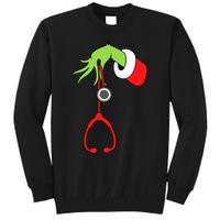 Nurse Christmas Stethoscope Nurses Pajamas PJs Sweatshirt