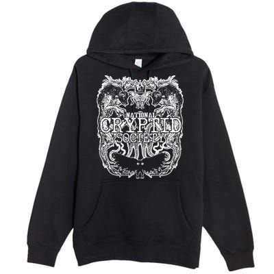 National Cryptid Society Wendigo Giant Octopus Mothman Beast Premium Pullover Hoodie