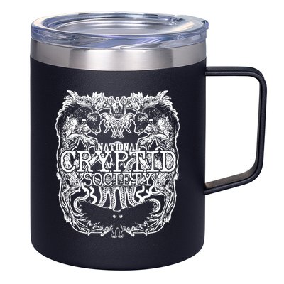 National Cryptid Society Wendigo Giant Octopus Mothman Beast 12oz Stainless Steel Coffee Mug