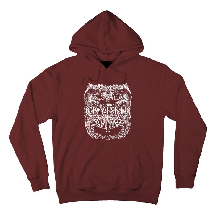 National Cryptid Society Wendigo Giant Octopus Mothman Beast Hoodie