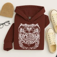 National Cryptid Society Wendigo Giant Octopus Mothman Beast Hoodie