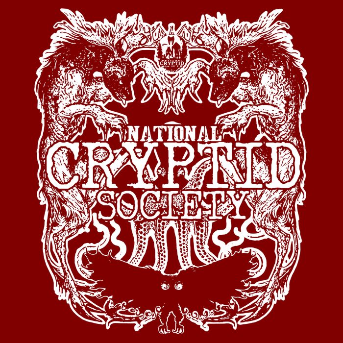 National Cryptid Society Wendigo Giant Octopus Mothman Beast Hoodie
