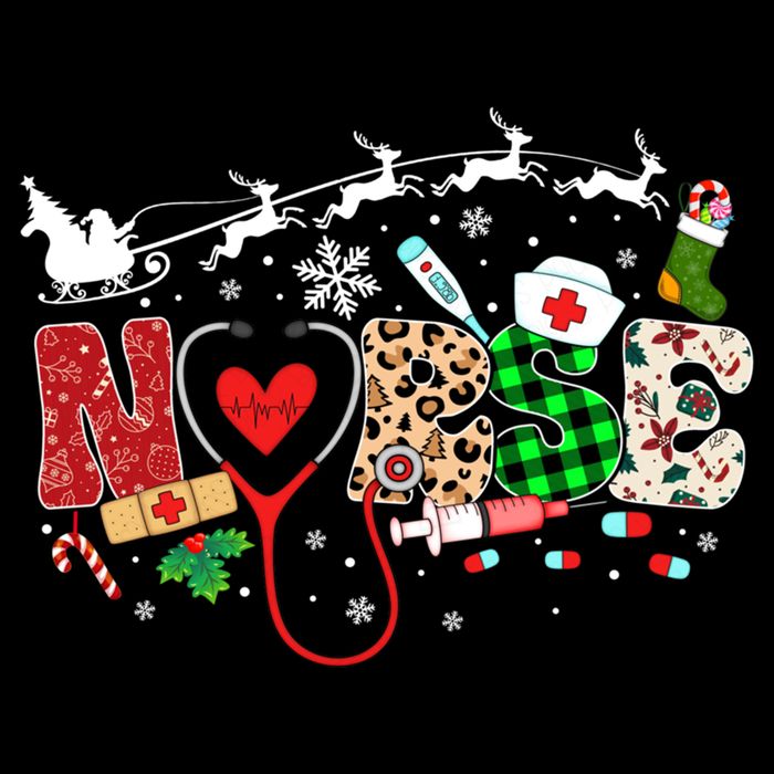 Nurse Christmas Stethoscope Nurses Pajamas Pjs Nursing Xmas Gift Mug
