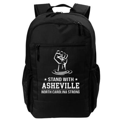 North Carolina Strong Asheville Nc Stand With Asheville 2024 Daily Commute Backpack