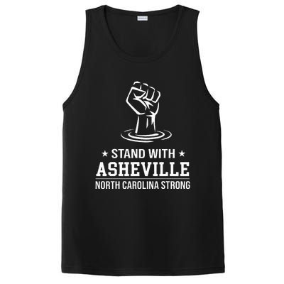 North Carolina Strong Asheville Nc Stand With Asheville 2024 PosiCharge Competitor Tank