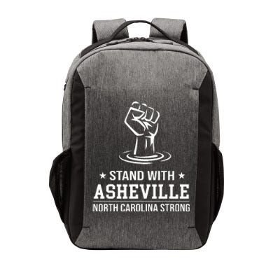 North Carolina Strong Asheville Nc Stand With Asheville 2024 Vector Backpack