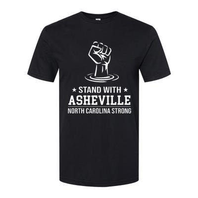 North Carolina Strong Asheville Nc Stand With Asheville 2024 Softstyle® CVC T-Shirt