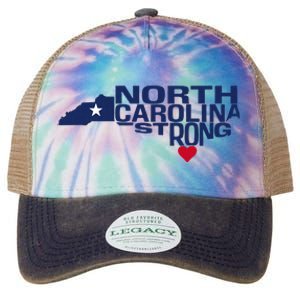 North Carolina State Strong Nc Love Legacy Tie Dye Trucker Hat